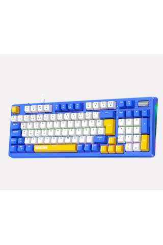 Bronzturq Mk1116 Rgb-abs Red Swıtch 3n1 Usb + 2.4g + Bluetooth Mekanik Klavye