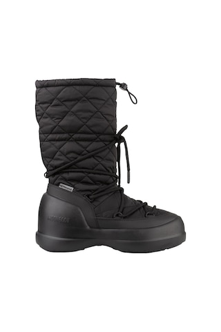 N001 Black Sneaker Günlük Kadın Diğer 80d2500080-n001 Moon Boot Mezzallina Quilted Hight Boot Wp Siyah