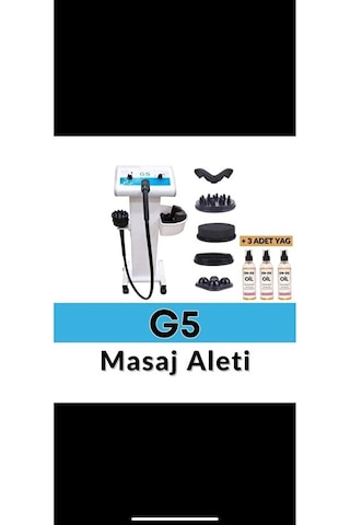 G5 Masaj Aleti Beş Başlıklı 3 Jelli
