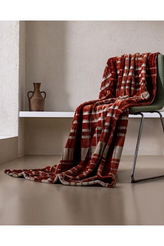 Fravonne Welsoft Baskılı Tv Battaniye - Kahverengi 8684427292167 Toprak