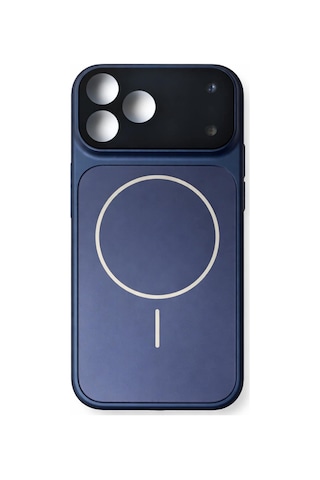 İphone 17 Pro Max Uyumlu Kamera Korumalı Magsafe Wireless Şarj Özellikli Full Glass Arka Kapak