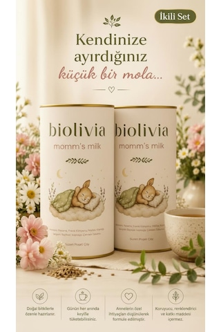 Biolivia Mum's Milk - Anne Çayı 2'li Set