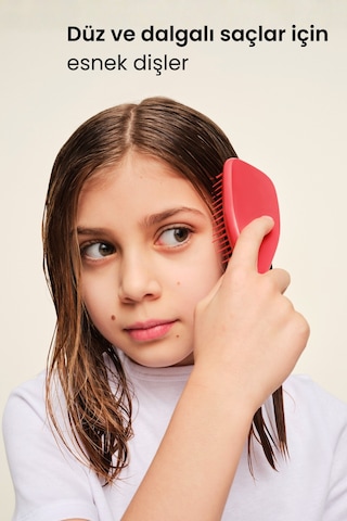 Tangle Teezer The Ultimate Wet Detangler Mini Pink Punch Saç Fırçası
