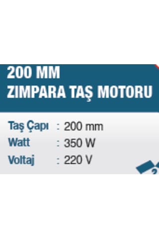 Proter Pr 200 Zımpara Taş Motoru