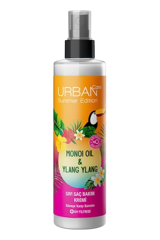 Urban Care Monoi Oil&Ylang Ylang Yağı İçeren Güneş Sonrası Koruyucu Sıvı Saç Bakım Kremi 200 ML