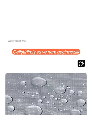 Su Geçirmez Çadır Altı Zemin Brandası Dayanıklı 3 X 2 Metre
