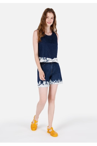 Colin's Colins Mom Fit Yüksel Bel Kadın Mavi Jean Şort Cl1069628 Q1.v1 Dn43549 Denim