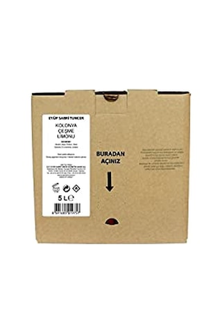 Limon Kolonyası 5 Lt Dökme Paket X 3 Adet
