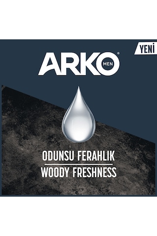 Arko Men Black Edition Tıraş Kolonyası 4 x 255 ML
