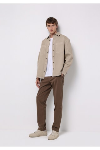 Colins Regular Fit Orta Bel Düz Paça Erkek Kahverengi Pantolon Cl1049750 Q1.v2 Dcm Dark Camel