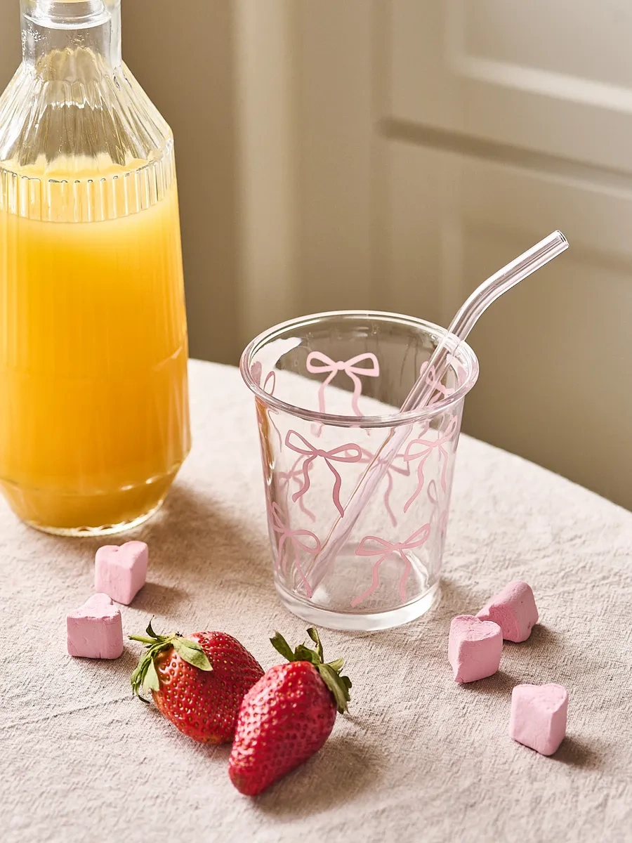 Roomi 350 Ml Cam Pipetli Bardak 344570139 Beyaz