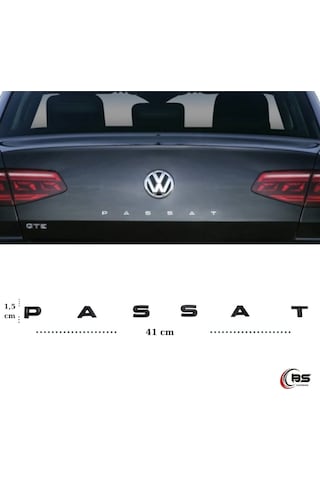 Volkswagen Passat Bagaj Arması Passat Yeni Nesil Yazı Gümüş (454588399)
