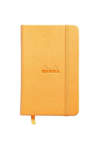 Rhodia Çizgili Defter 90X140 Turuncu Sert Kapak Rw118068 Turuncu