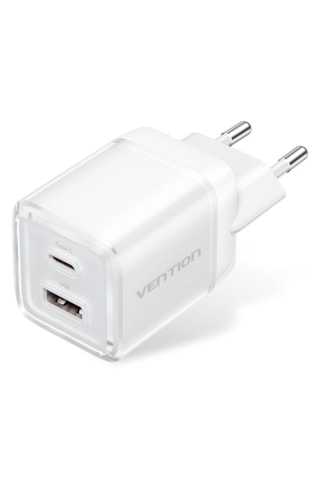 Vention 70w Gan Çift Çıkışlı Usb C + A Şarj Cihazı 70w/22.5w - Fcg