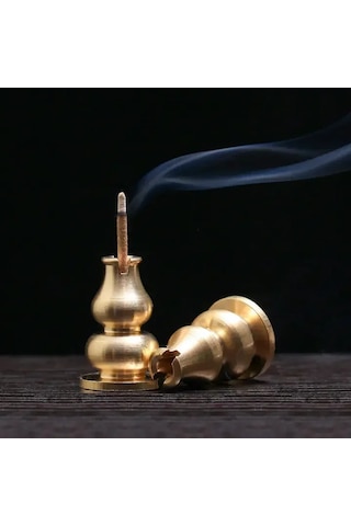 Liangmei New 1pc Alloy Incense Burner Stick Holder Plate