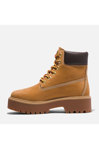 Timberland Stone Street 6 Inch Lace Up Waterproof Kadın Bot-31937 Sarı