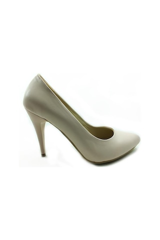 Çarıkçım Stiletto Kadın Ayakkabı Pudra 61 700