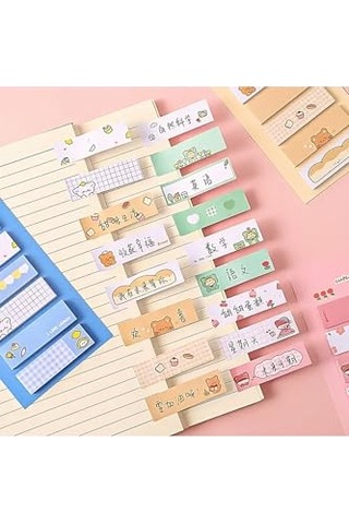 Ayrex Cute Kırmızı Tonları Temalı 6 Tasarım Index Sticky