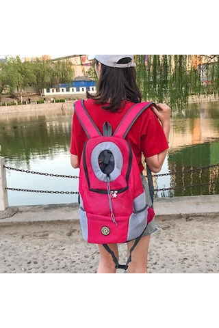 Lemestar Küçük Boy Pembe Kedi Köpek Taşıma Çantası - Hava Geçirgen, Rahat, Çekmeceli Tasarım, 0-3 Kg Uygun