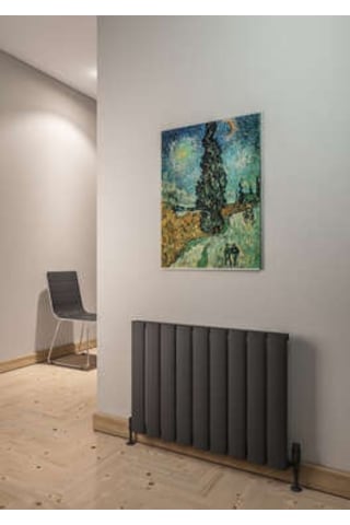 Warma Serez Yatay Alüminyum Radyatör 850x600 Pütürlü Antrasit 7946