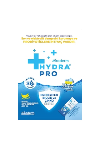 Miraderm Hydra Pro Mineral Ve Probiyotik Mikroorganizma Şase 10 Lu