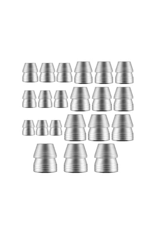 Güvenli Yuvarlak Saplı Takozlar Çekiç Kolu Ayırma Kama Balta El Metal Kama Yuvarlak Çelik Balta Pençesi Çekiç Kızak İçin, Mauls Sap Kama Kiti 21 Adet, 0,31/0,39/0,43/0,51/0,63/0,71/0,75 İnç