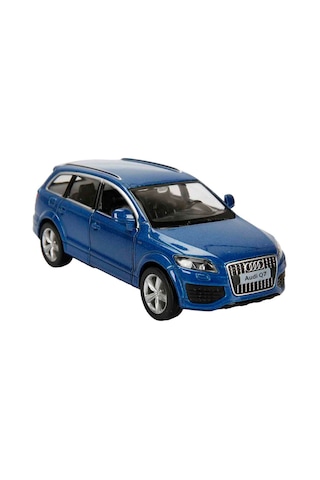 1:32 Rmz City Jeep Serisi Die Cast Çek Bırak Model Araba - Mavi Audi Q7 V12