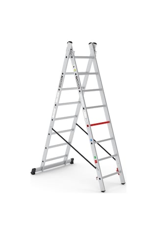 Çağsan PL003 2x8 Basamaklı Polysafe Çok Amaçlı İskele Merdiven