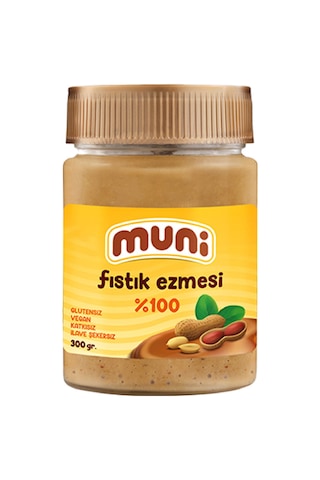 %100 Fıstık Ezmesi, 300 G