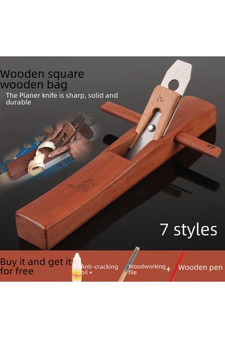 Wezone Endonezya Kırmızı Ahşap El Frezi - 110mm Mini Boyutlu, Ahşap Düzenleme Ve Pürüzsüzleştirme Aracı, Profesyonel Ve Dıy İçin.