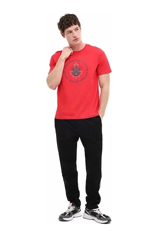 Lumberjack 6m Ml Renato 11ıtl 1030 6fx Erkek T-shirt 102054864 Kırmızı