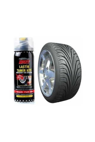 Autokit Acil Lastik Şişirici Lastik Tamir Sprey Kiti 450 ML