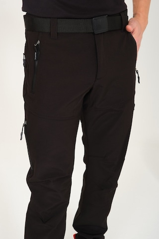 Q&steinbock Erkek Pantolon Kaunas Softshell Outdoor-33649 siyah