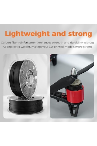Creality Hyper Pa612-cf Karbon Fiber Takviyeli Pa Filament - 1kg 1.75mm - Urhanshop Gönderimli