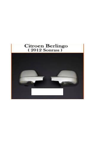 Citroen Berlingo Abs Krom Ayna Kapağı 2 Parça 2012 Sonrası