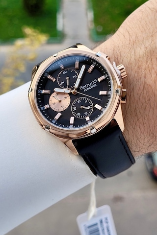 Ferrucci Fcıste403 Erkek Kol Saati Rose Gold