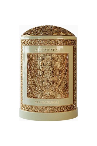 Alexandre J Ivory Mum Ve Holder Hediye Seti 220g, Vanilya-beyaz Çikolata Altın