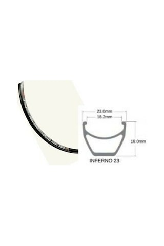 Sunringle Jant Çemberi Inferno 23 26" Disk 32D