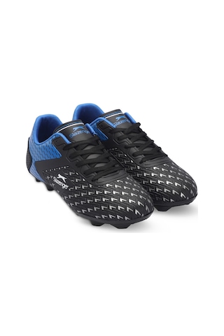 Slazenger CYCLE I KRP Çocuk Halı Saha Siyah / Mavi Futbol Ayakkabısı