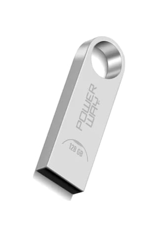 Upeka 128gb Usb 2.0 Flash Bellek Metal Usb Bellek Gümüş Renk