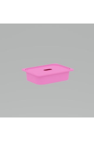 5 Adet Pembe Kapaklı Çok Amaçlı Saklama Kutusu - Oyuncak Sepeti 5ks5k Pembe