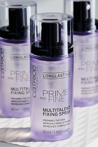 Catrice Prime And Fine Multitalent Sabitleme Spreyi 50ml,şeffaf, Vegan Ve Alkolsüz