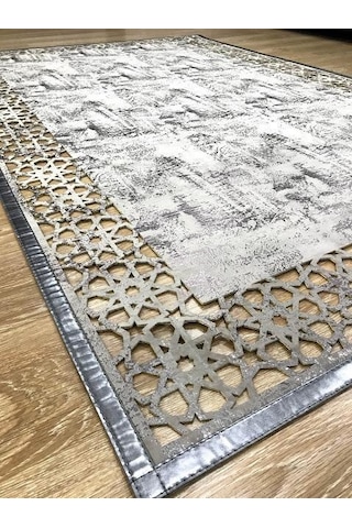Hoom Rugs Deri Halı 04 Vizon Bronz Dekoratif Deri Halı