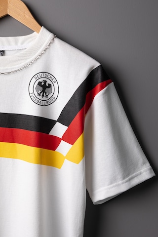Çocuk Erkek Deutschland Retro 1990 Oversize Beyaz