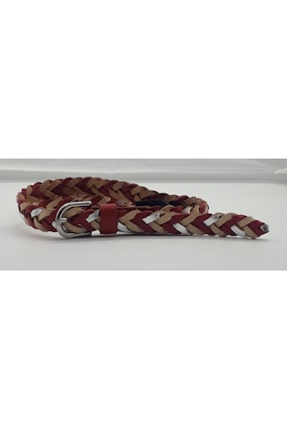 6120/837 Massimo Dutti Kırmızı Bayan Kemer Kırmızı