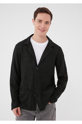 Mavi - Siyah Triko Blazer Ceket 070699-900(445103208) Siyah