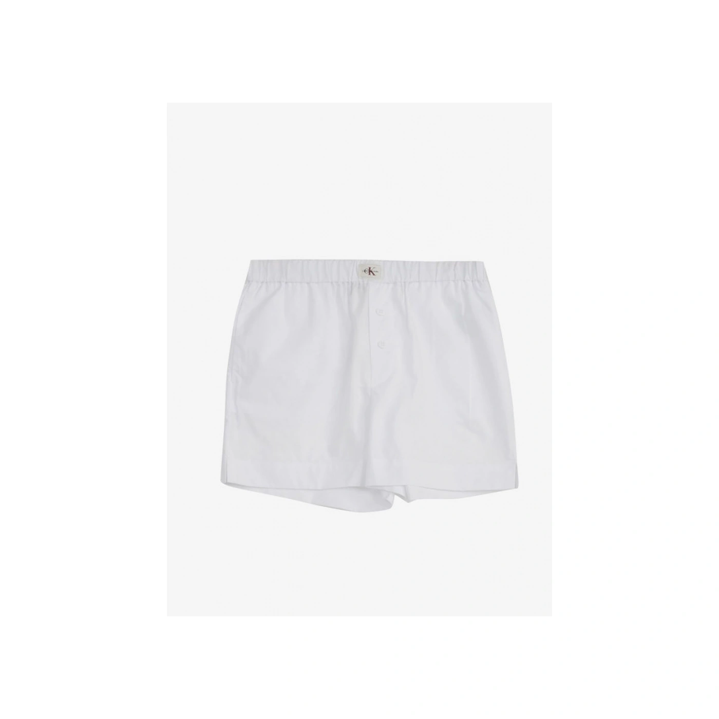 Calvin Klein Summer Poplin Kadın Beyaz Boxer J20j225218-yaa Çok Renkli