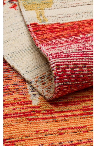 Eko Halı Nomad Kilim Nmd 12 Terra Yıkanabilir Kilim Çok Renkli