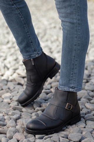 Daxtors D804 Günlük Kürklü Soğuk Geçirmez Erkek Bot 20kdaxbgd804001-6 001