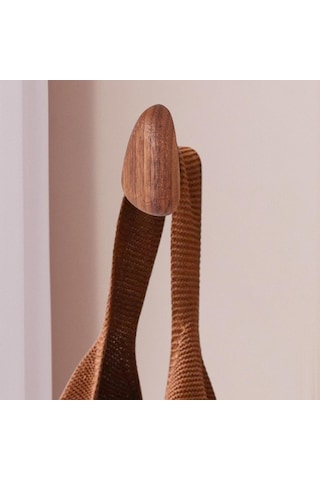 Homyl Yurt Yatak Odası Ev Için Ahşap Duvar Kanca Minimalist Üçgen